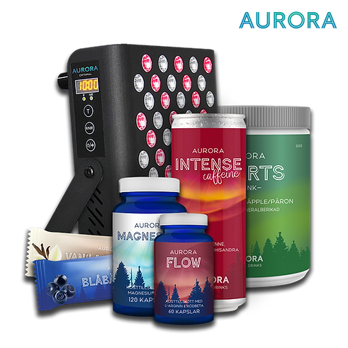 Brett utbud av produkter från Aurora Optimal AB