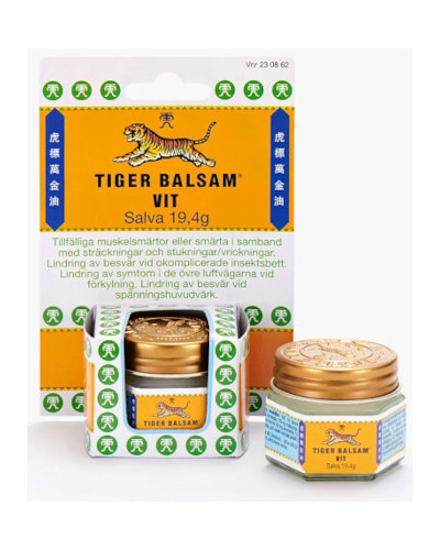 Vit tigerbalsam burk 19,4 gram