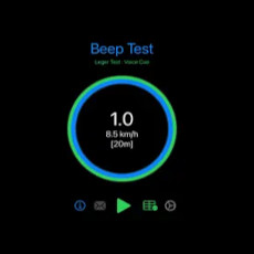 Beep Test Leger, app till iOS