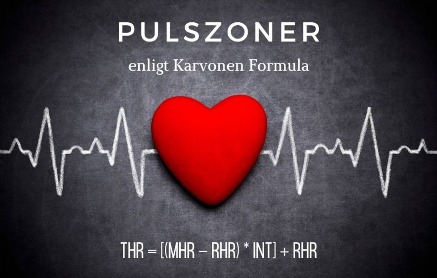 Pulszoner enligt Karvonen Formula