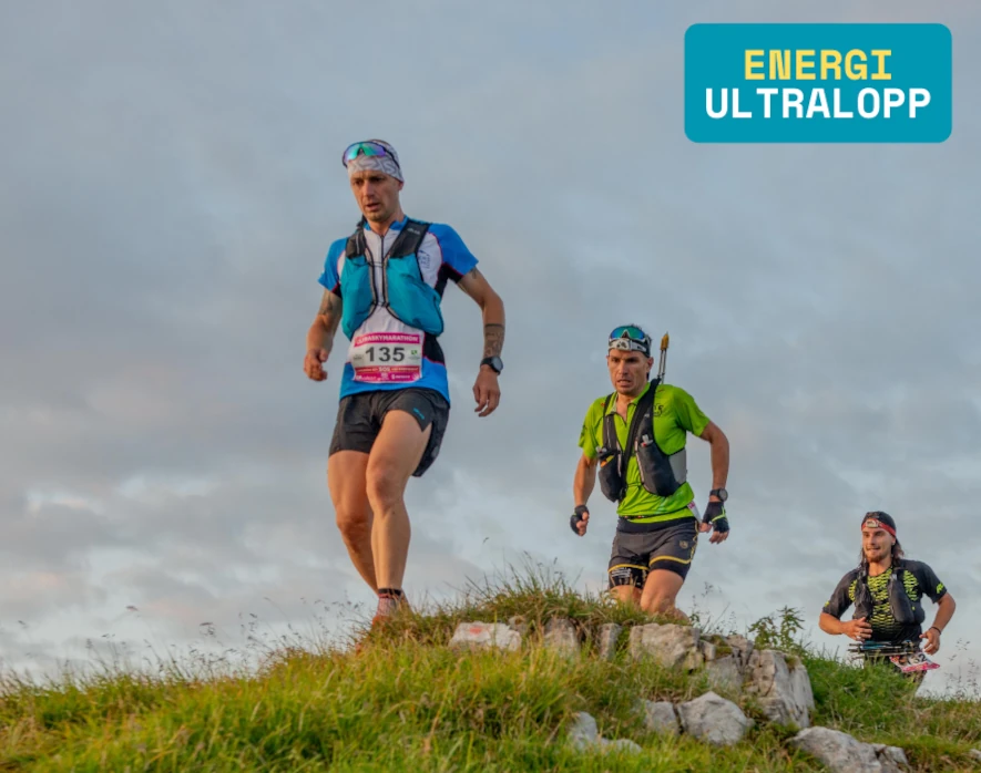 Tre ultralöpare springer fjällmaraton