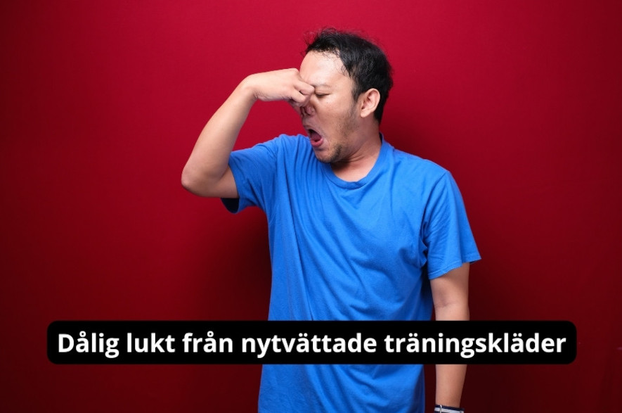 Varför luktar mina träningskläder illa trots att jag tvättat de?